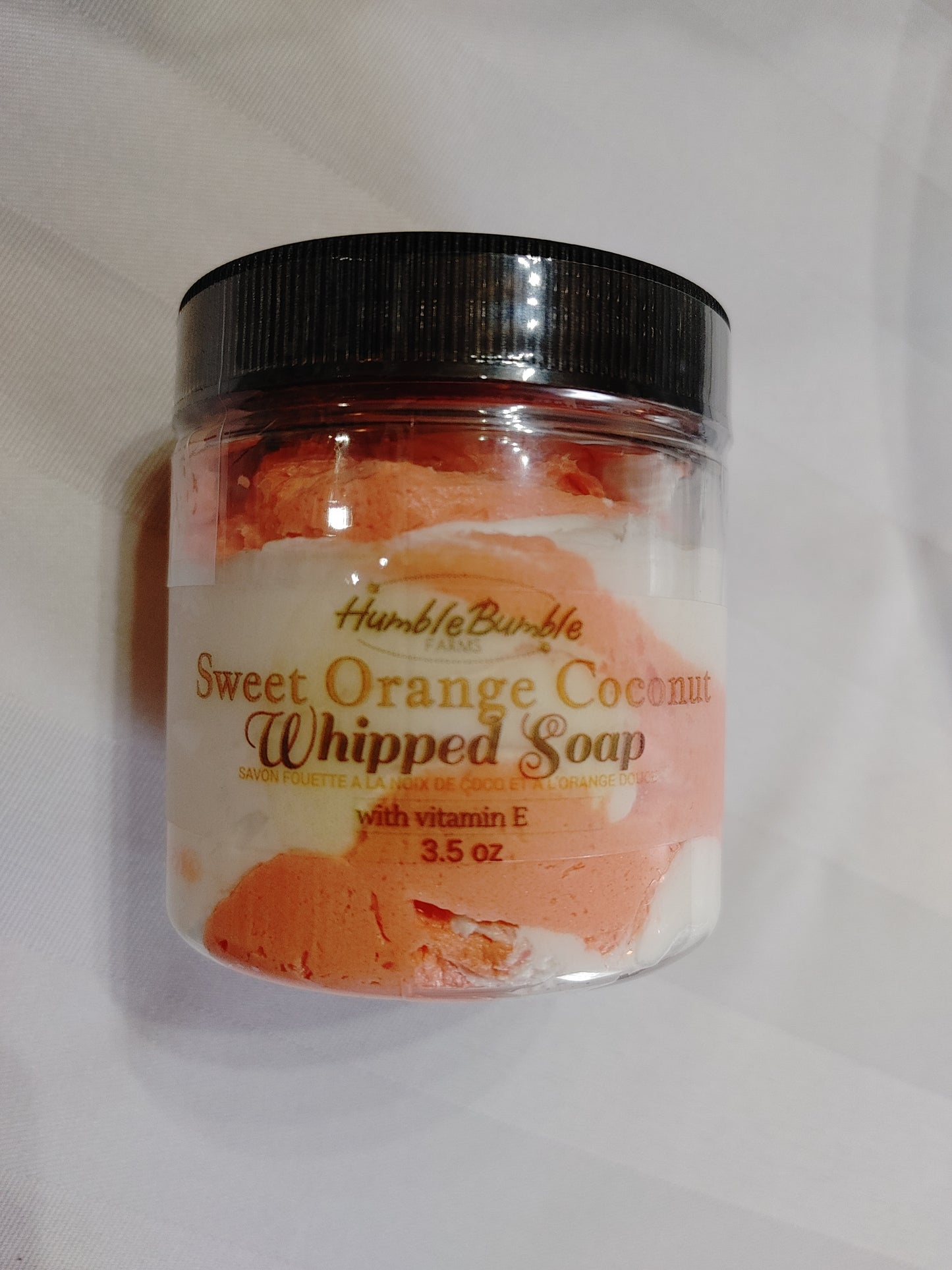 Sweet Orange Coconut Whipped Soap